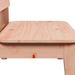 vidaXL Chaise de jardin 60x52 5x72 cm bois massif de douglas
