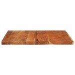 vidaXL Dessus de table 90x80x2 5 cm rectangulaire bois massif d'acacia