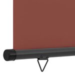 vidaXL Auvent latéral de balcon 125x250 cm Marron
