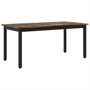 vidaXL Table basse Chêne Fumé 100 x 50 x 45 cm Bois d'ingénierie
