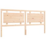 vidaXL Cadre de lit sans matelas 200x200 cm bois massif de pin