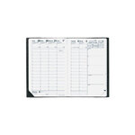 Agenda ministre couv plast grainée noir 16 x 24 cm quovadis