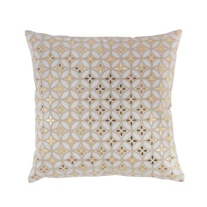 Coussin déhoussable 45 cm coton or azelia