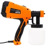 Vidaxl pistolet à peinture électrique et 3 tailles de buses 500w 800ml