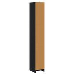 vidaXL Armoire de salle de bain Chêne noir 30 x 33 x 190 cm