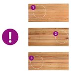 vidaXL Table à manger avec bord naturel 220x100x74cm bois massif chêne