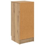 vidaXL Buffet chêne artisanal 30 x 30 x 70 cm Bois d'ingénierie