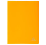 Porte vues PP A4 40 vues Jaune EXACOMPTA