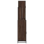 vidaXL Ensemble de meubles de salle de bain 4 Pièces chêne marron