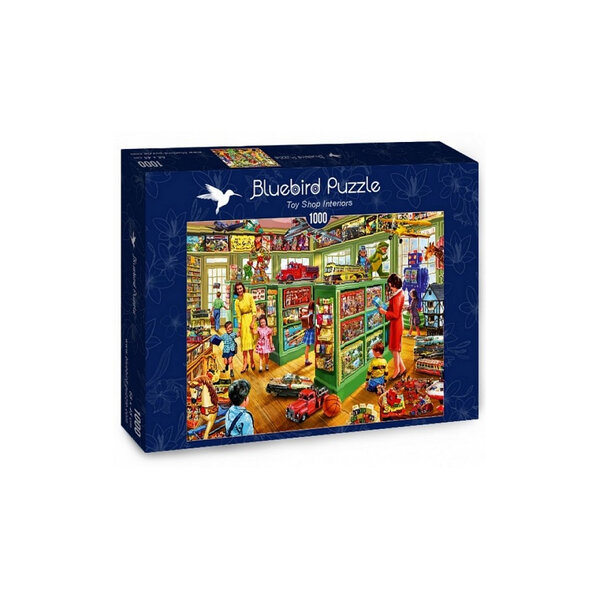 Puzzle Toy Shop Interiors Boutique de jouets 1000 pieces