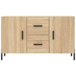 vidaXL Buffet chêne sonoma 100x36x60 cm bois d'ingénierie