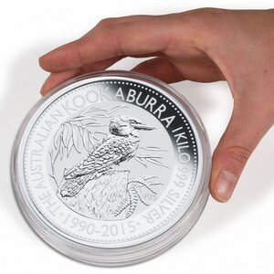 Capsule numismatique Ultra XL pour monnaies de 53 à 101mm.