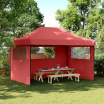 vidaXL Tente de fête Bordeaux 279 x 410 x 315 cm Tissu Oxford