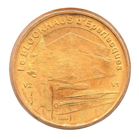 Mini médaille monnaie de paris 2009 - blockhaus d’eperlecques