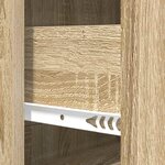 vidaXL Armoire à tiroirs Chêne Sonoma 66 x 34 5 x 90 cm