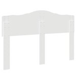 vidaXL Tête de lit Blanc Brillant 160 cm Bois d'ingénierie