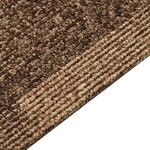 vidaXL Moquette de sol 20 pc Marron 50 x 50 cm PP Poils courts