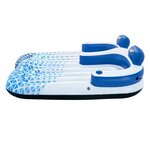 Bestway Salon flottant double ondulé Hydro-Force Indigo 183 cm