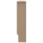 vidaXL Cache-radiateur 152x19x81 5 cm MDF