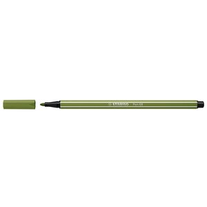 Stylo feutre pen 68  vert mousse stabilo