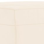 vidaXL Banc Crème 70x35x41 cm Velours