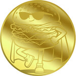 Monnaie BURGER 1/1000 Oz Or 12$ Liberia 2026 (PRÉCOMMANDE)