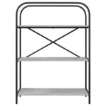 vidaXL Étagère Sonoma gris 80 x 30 x 109 cm Bois d'ingénierie