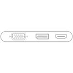 Adaptateur USB-C™ multiport VGA+DisplayPort+HDMI™ GOOBAY