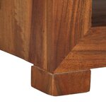 vidaXL Table d'appoint 37x29x40 cm bois massif d'acacia