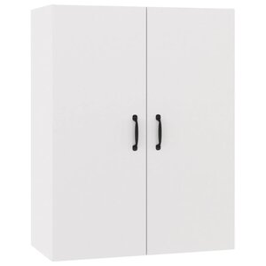 vidaXL Armoire suspendue Blanc 69 5x34x90 cm Bois d'ingénierie