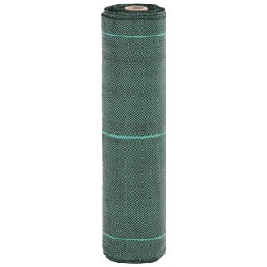 vidaXL Membrane anti-mauvaises herbes verte 0 5 x 100 m PP