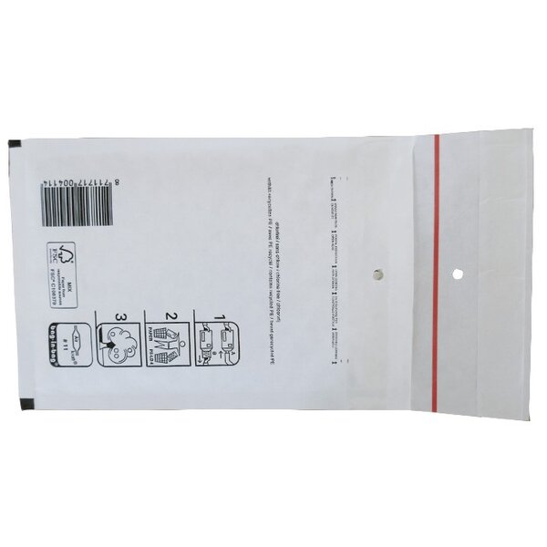 Lot de 5 Enveloppes à bulles matelassées 16,5 x 10 cm