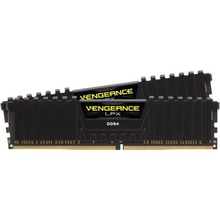 CORSAIR Mémoire PC DDR4 - Vengeance LPX 16Go (2x8Go) - 2666 MHz - CAS 16 (CMK16GX4M2A2666C16)