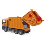 Bruder 03760 - MAN TGS benne à ordures orange