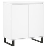 vidaXL Buffet Blanc 60x35x70 cm Bois d'ingénierie