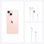 Samrtphone apple iphone 13 mini 256go rose