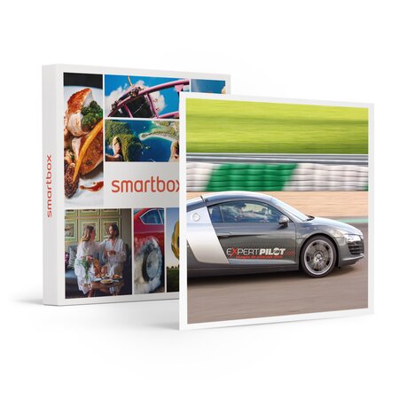 SMARTBOX - Coffret Cadeau Session de pilotage 8 tours en Audi R8 et Ferrari 488 GTB sur le circuit Geoparc -  Sport & Aventure
