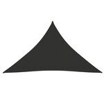 vidaXL Voile de parasol tissu oxford triangulaire 3 5x3 5x4 9 m
