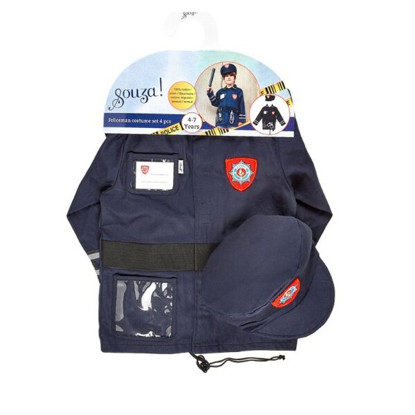 Set de policier et accessoires 4-7 ans