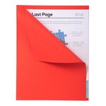 Paquet De 100 Chemises Forever® 170 À Bord Décalé - 24x32cm - Rouge - X 5 - Exacompta