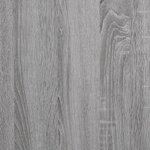 vidaXL Étagères murales cubiques 4 Pièces Sonoma gris 80x15x26 5 cm