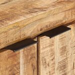 vidaXL Buffet 59x33x75 cm Bois de manguier brut