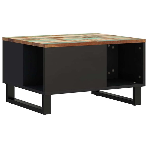 vidaXL Table basse 60x50x35 cm bois de récupération massif