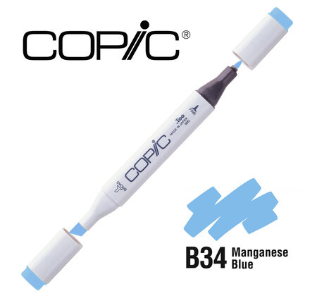Marqueur à l'alcool Copic Marker B34 Manganese Blue