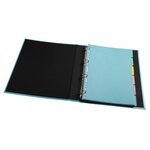 Intercalaires Carte Lustrée 400g/m2 Aquarel 6 Positions - A4 - Couleurs Assorties - X 25 - Exacompta