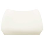 vidaXL Coussin de Dos avec oreiller Noir 35 5 x 30 x 12 cm Avec filet