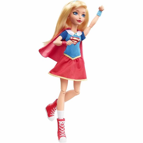 Dc super hero girls poupée supergirl dlt63