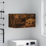 vidaXL Armoire murale Chêne fumé 60x36 5x35 cm Bois d'ingénierie