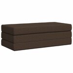 vidaXL Canapé-lit pliable 160 x 67 x 45 cm Taupe