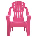 vidaXL Chaises de jardin pour enfants lot de 2 rose 37x34x44 cm PP